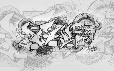 Graffiti Sketch - Photo by Twent - twent, letters, art (2016)