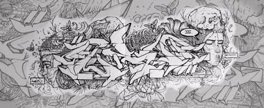 Graffiti Sketch - Photo by Twent (2017)