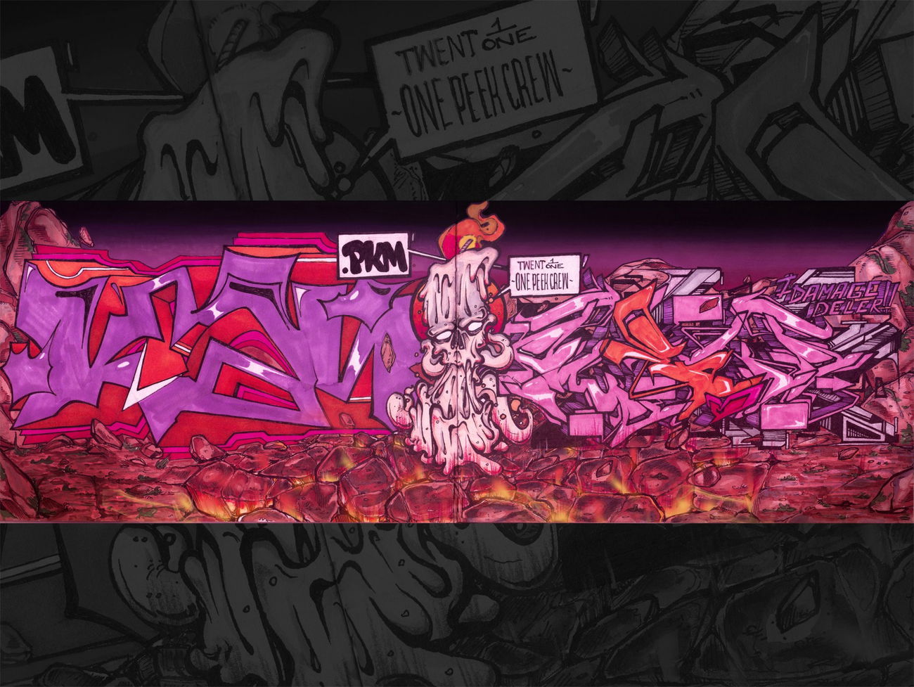 Graffiti Sketch - Photo by Twent - twent, letters, art (2016)