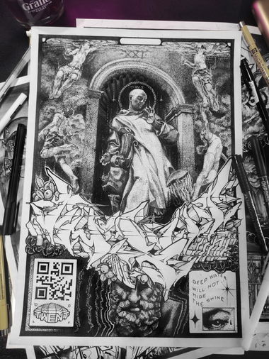 Graffiti Sketch - Photo by Twent (2021)