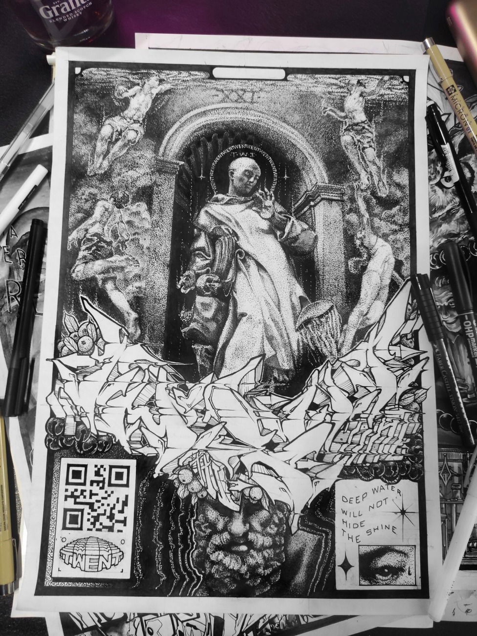 Graffiti Sketch - Photo by Twent (2021)