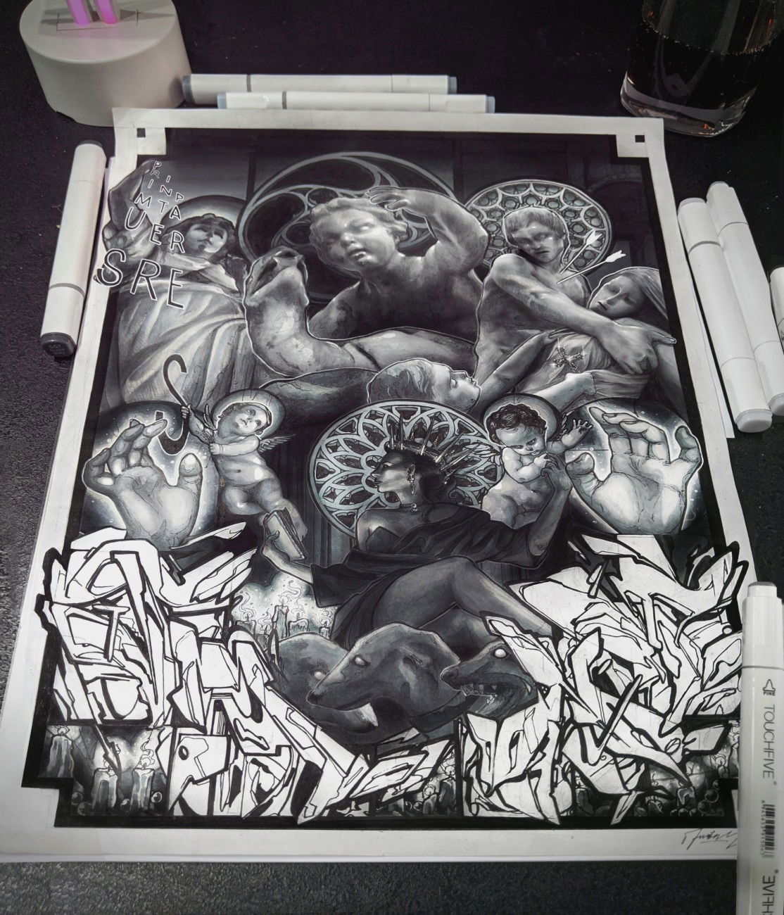 Graffiti Sketch - Photo by Twent (2020)