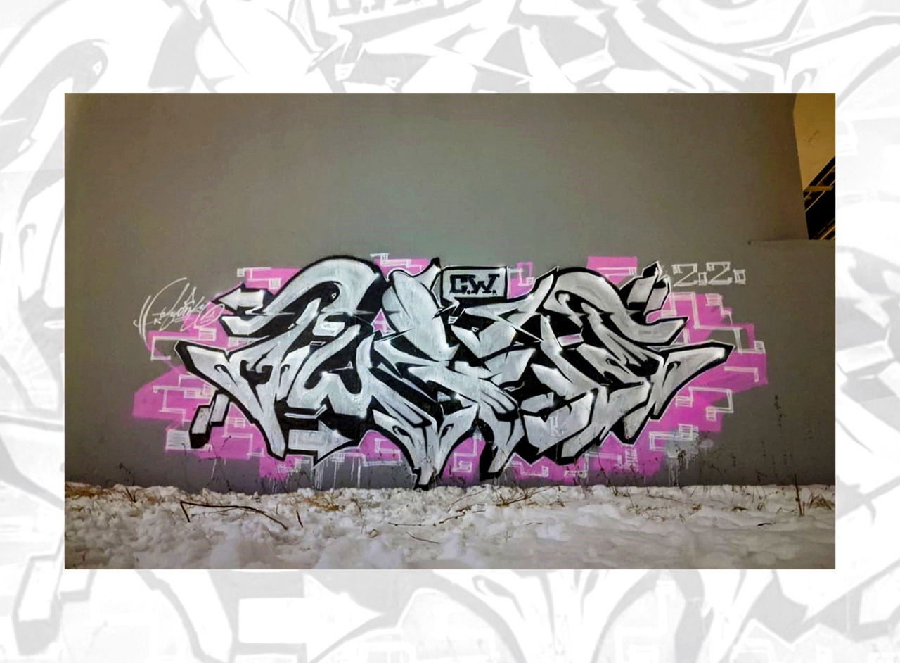 Graffiti Wall - Photo by Twent (2020)