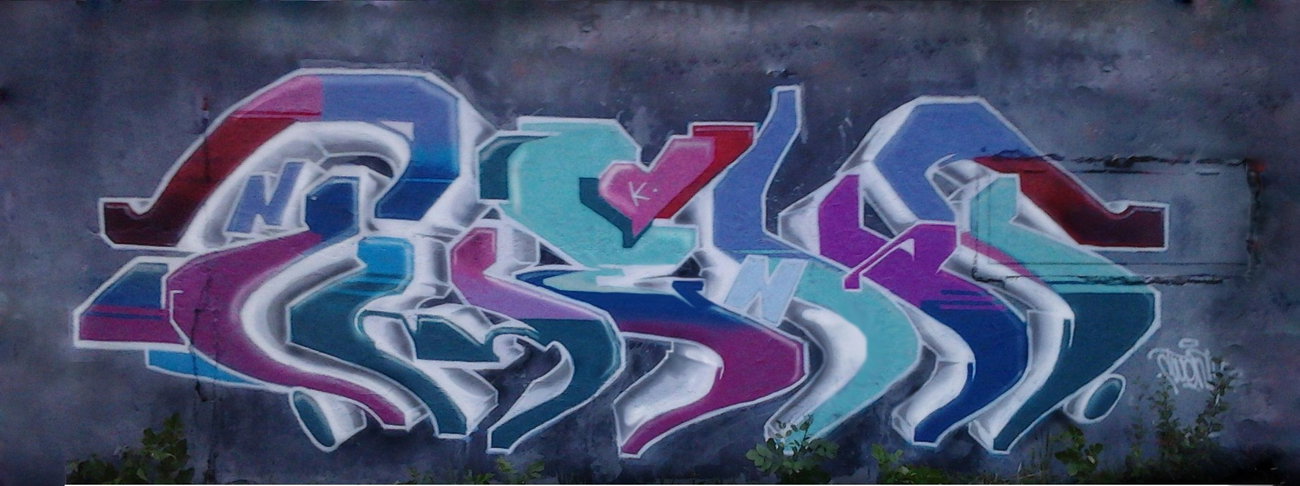 Graffiti Wall - Photo by Twent (2013)