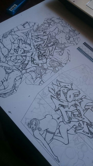 Graffiti Sketch - Photo by Twent (2016)