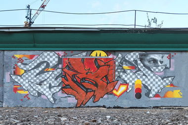 Graffiti Wall - Photo by Twent (2020)