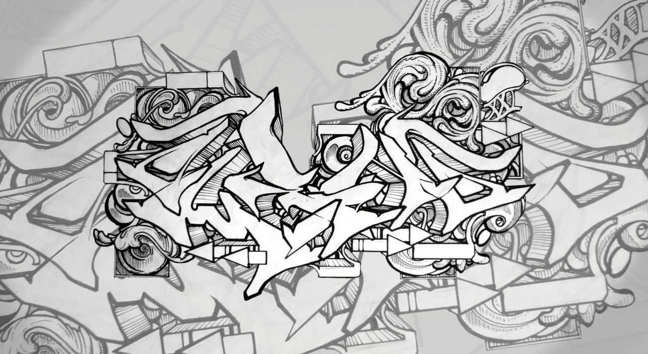 Graffiti Sketch - Photo by Twent (2017)