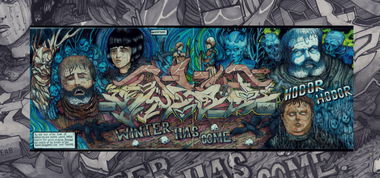 Graffiti Sketch - Photo by Twent - gameofthrones, game_of_thrones (2017)