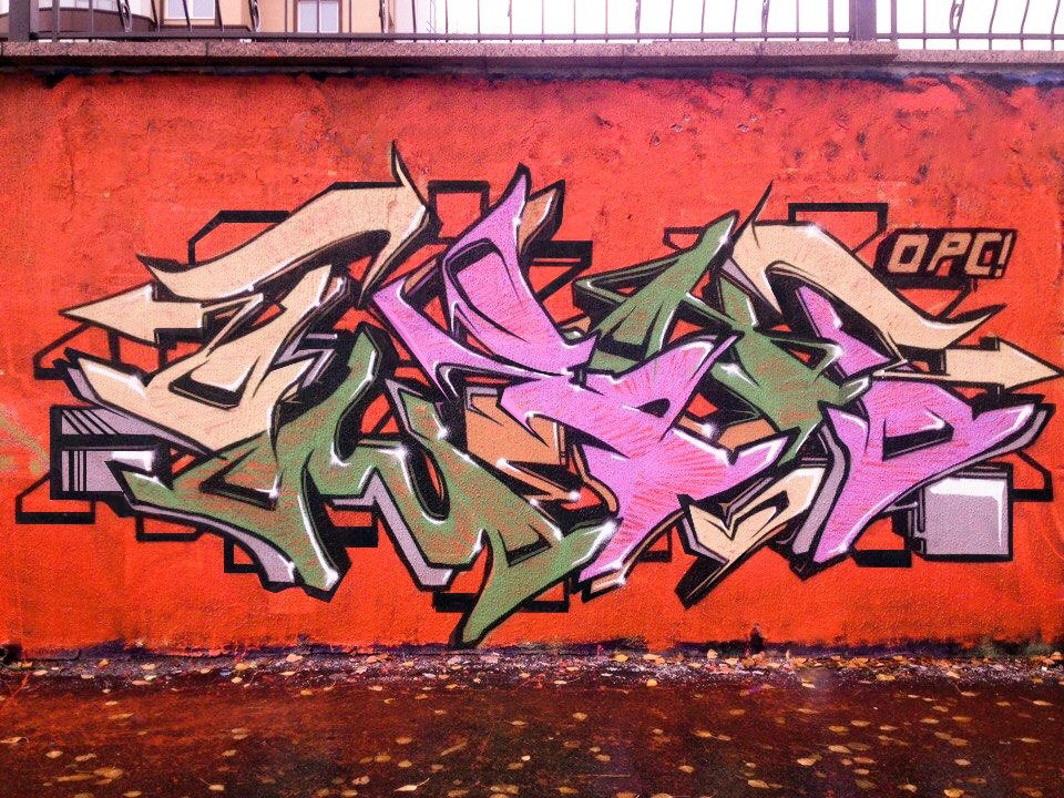 Graffiti Wall - Photo by Twent - twent, letters, art (2016)