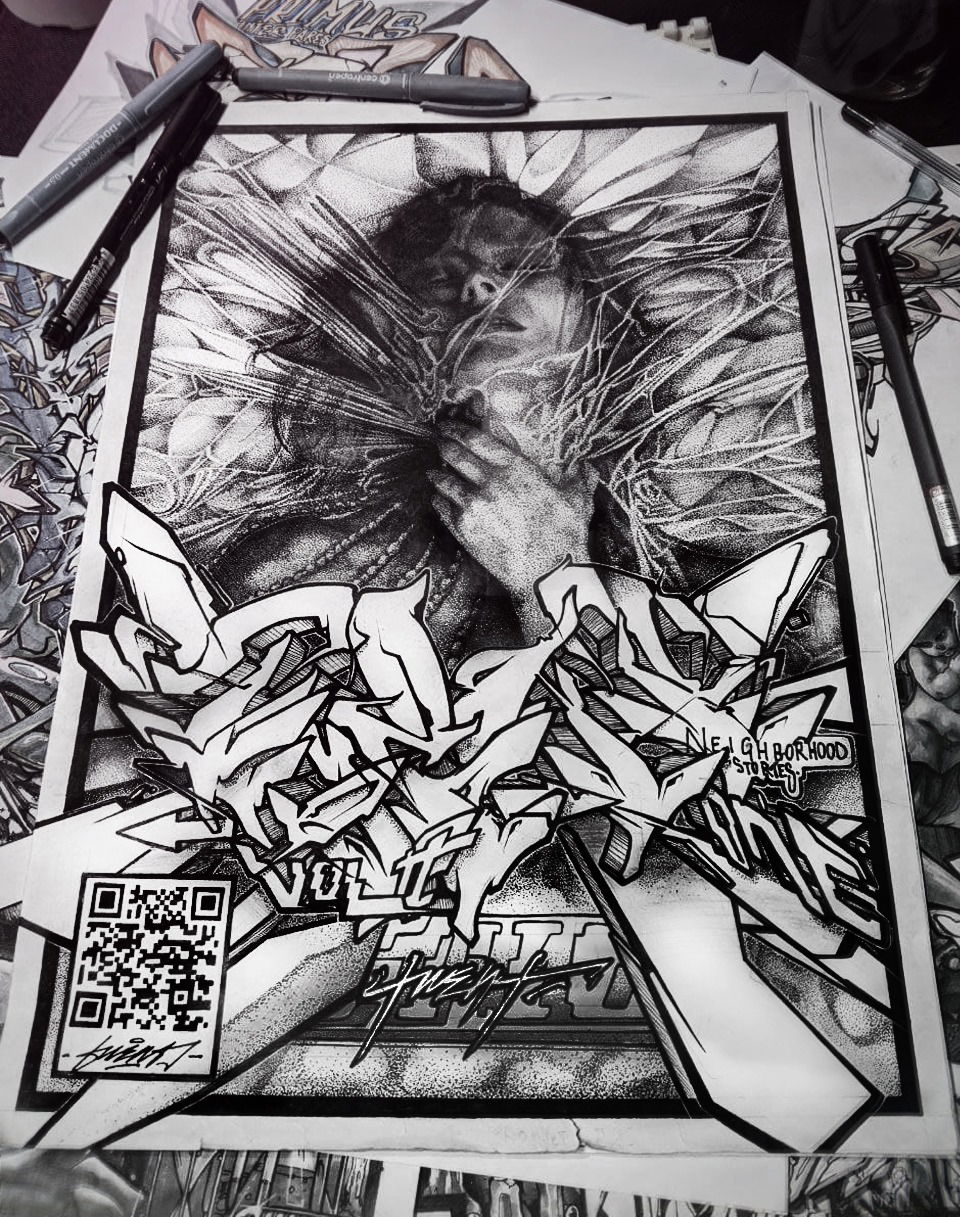 Graffiti Sketch in Уфа - Photo by Twent (2021)