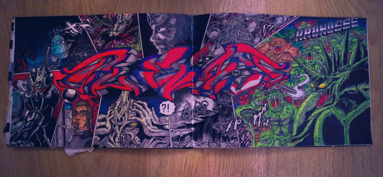 Graffiti Sketch - Photo by Twent (2015)