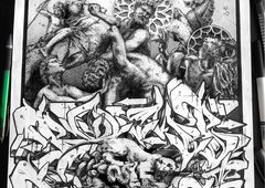 Graffiti Sketch - Photo by Twent (2020)