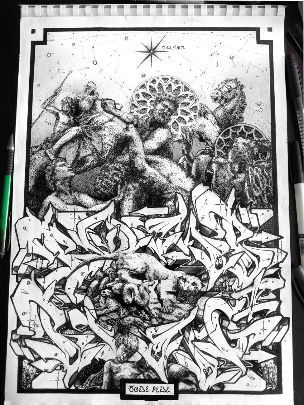 Graffiti Sketch - Photo by Twent (2020)