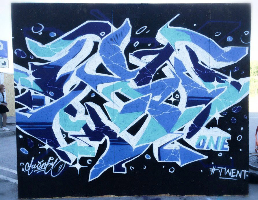 Graffiti Wall - Photo by Twent - twent (2017)