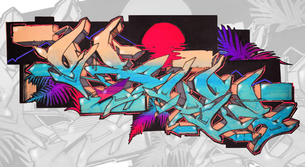 Graffiti Sketch - Photo by Twent (2015)