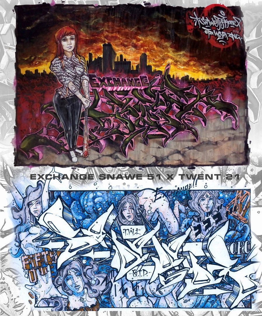 Graffiti Sketch - Photo by Twent - twent (2017)