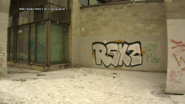 Graffiti Bombing in St. Petersburg - Photo by Twio - RSKZ, skyzo, twio (2013)