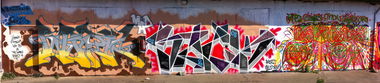 Graffiti Wall - Photo by Tyler_Durden - work, rock, zasd (2012)