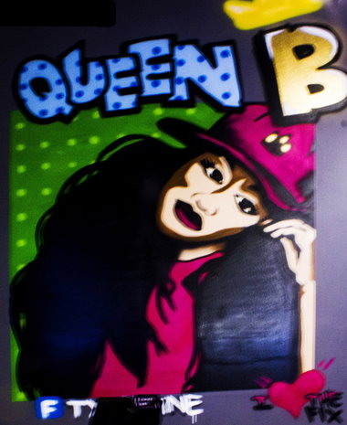 Graffiti Wall in Ballito Junction Durban - Photo by Tymz9ine - woman, hiphop, fashion (2017)