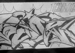 Graffiti Wall - Photo by Typa1 - Typer, black