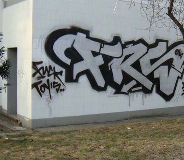 Graffiti Bombing - Photo by Tysn