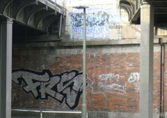 Graffiti Bombing - Photo by Tysn