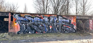 Graffiti Bombing - Photo by Tysn