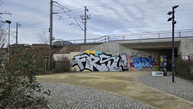 Graffiti Bombing - Photo by Tysn