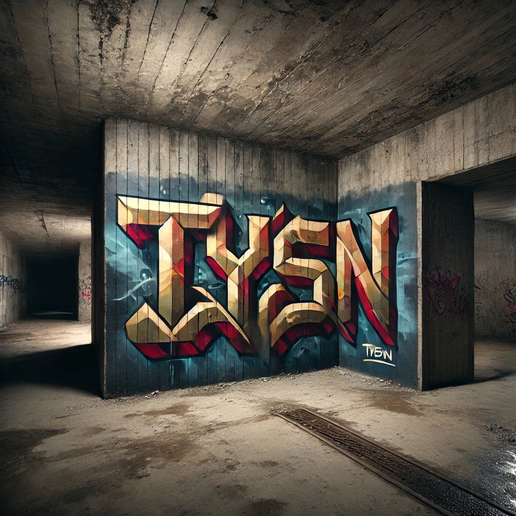 Graffiti Bombing - Photo by Tysn
