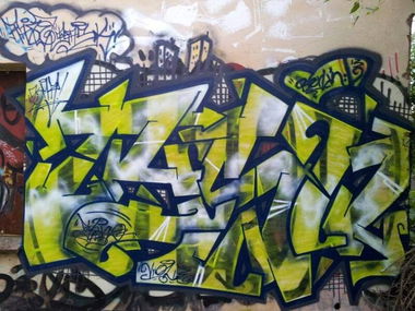 Graffiti Wall in Berlin - Photo by Tysn - Tysnone, frs, 94 (2023)