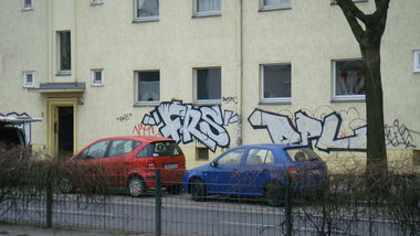 Graffiti Bombing - Photo by Tysn