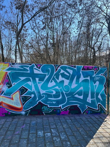 Graffiti Wall in Berlin - Photo by Tysn - tysn, frs (2026)
