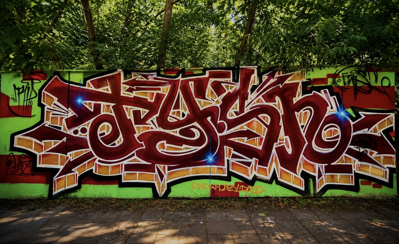 Graffiti Wall in Berlin - Photo by Tysn - tysn, frs, graffiti (2026)