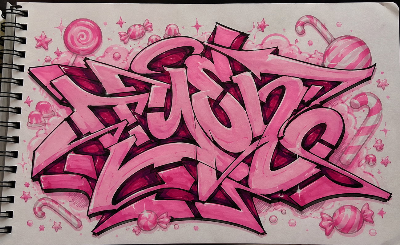 Graffiti Sketch in Berlin - Photo by Tysn - tysn, frs, sketch (2026)