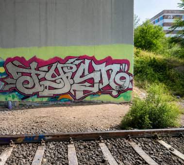 Graffiti Wall in Berlin - Photo by Tysn - tysn, frs, rip (2026)