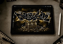 Graffiti Sketch in Berlin - Photo by Tysn - tysn666, tysn, frs (2026)