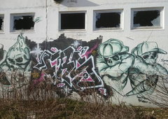 Graffiti Wall in Potsdam - Photo by Tysn - frs, freaks, frontals (2012)