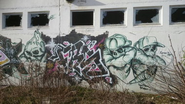 Graffiti Wall in Potsdam - Photo by Tysn - frs, freaks, frontals (2012)