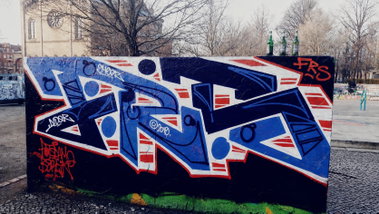 Graffiti Wall in Potsdam - Photo by Tysn - frs, freakscrew, potsdam (2019)