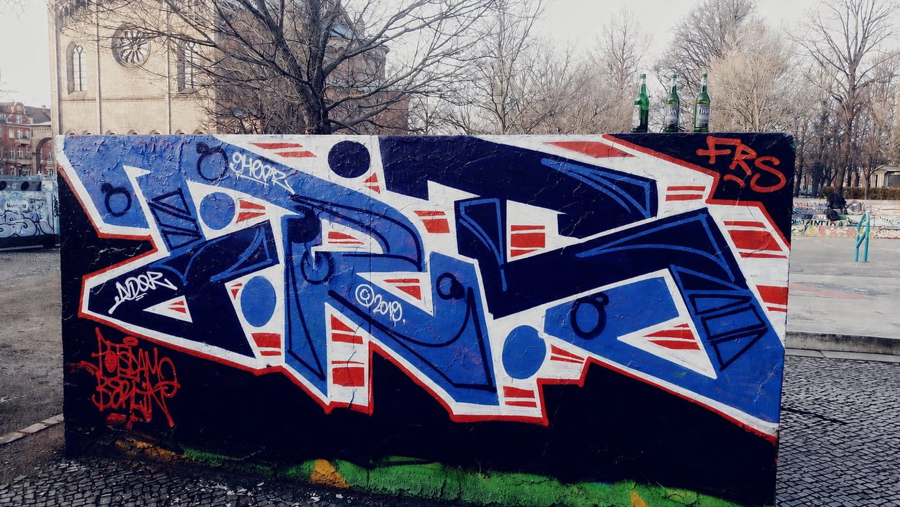 Graffiti Wall in Potsdam - Photo by Tysn - frs, freakscrew, potsdam (2019)