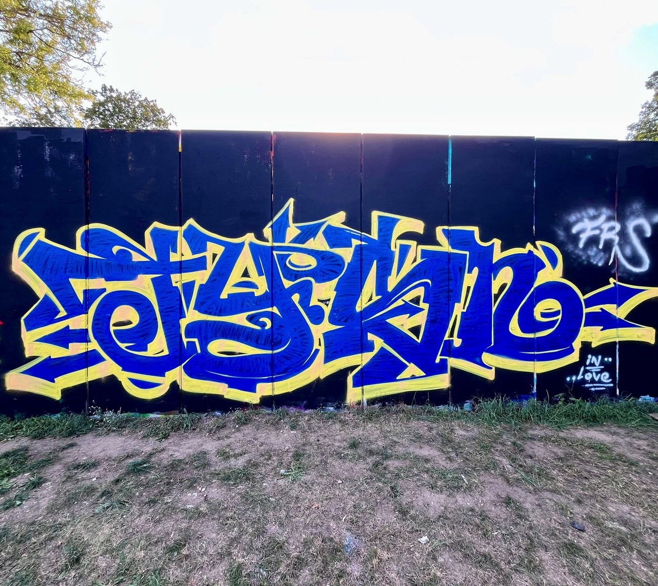 Graffiti Wall in Berlin - Photo by Tysn - tysn, frs, rip (2026)