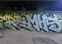 Graffiti Bombing in Berlin - Photo by Tysn - frs, mhs (2024)