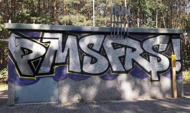 Graffiti Bombing in Berlin - Photo by Tysn - pms, frs, frs94ers (2018)