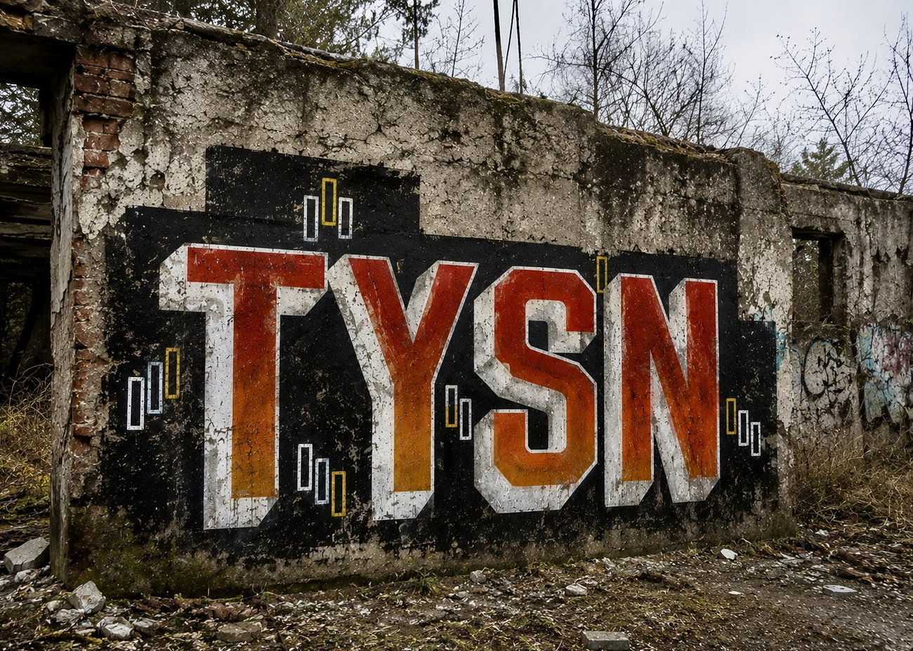 Graffiti Wall in Szczecin - Photo by Tysn - tysn, frs, freaks (2016)