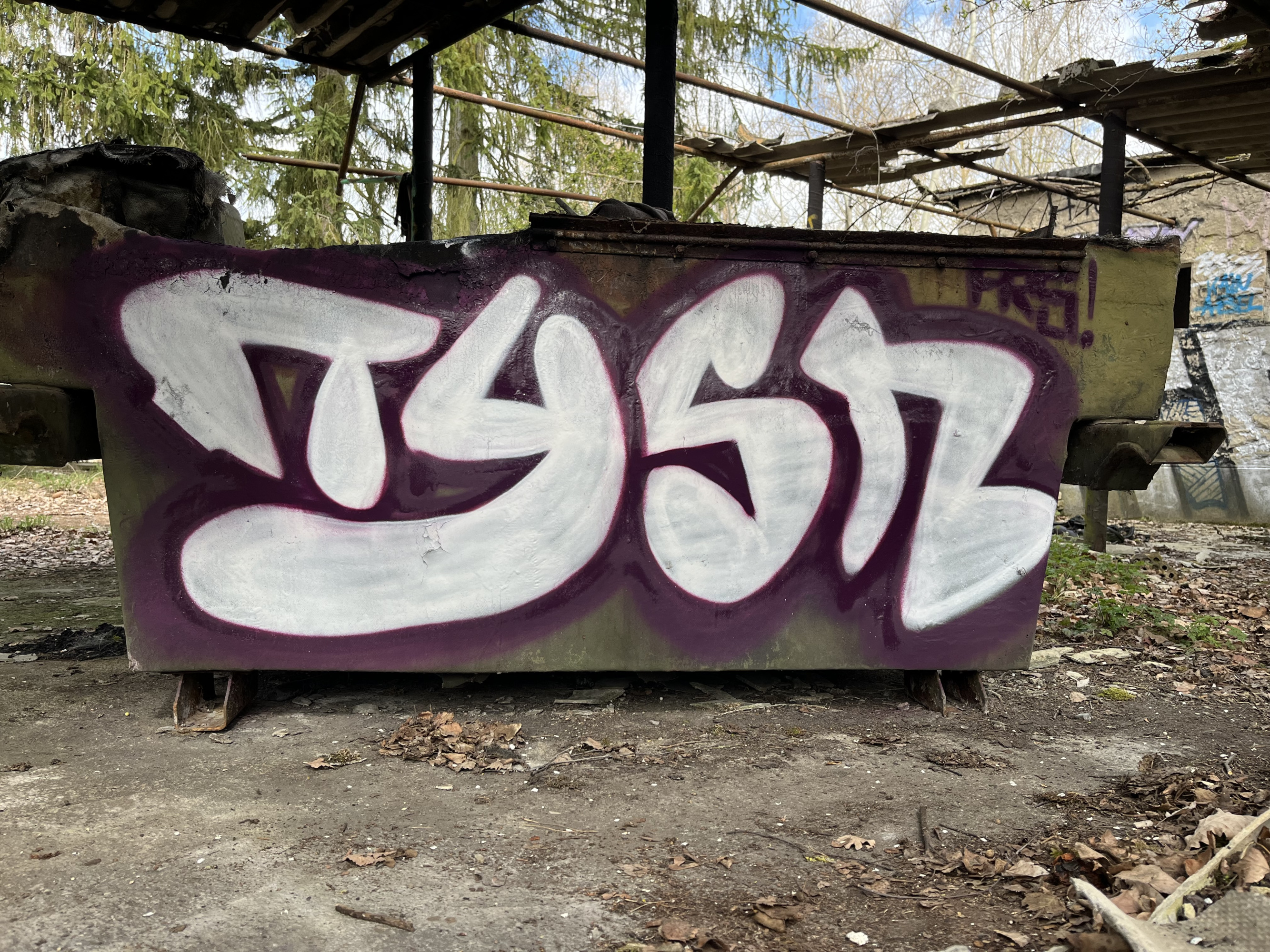 Graffiti Street Art in Berlin - Photo by Tysn - tysn, frs (2026)