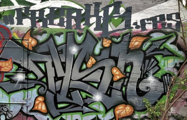 Graffiti Wall in Berlin - Photo by Tysn - tysn, frs, ripcrew (2024)