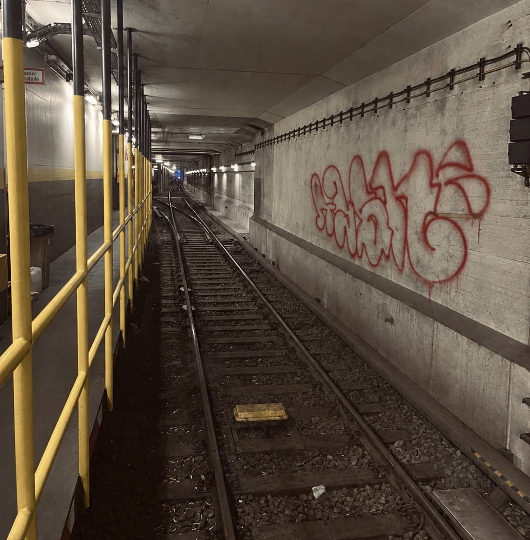 Graffiti Bombing in Berlin - Photo by Tysn - tysn, frs, rip (2026)