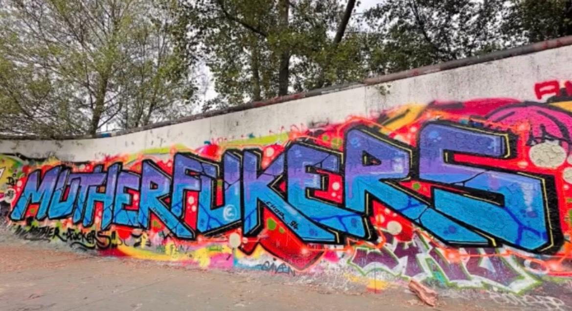 Graffiti Wall in Berlin - Photo by Tysn - frs, mhs, berlin (2025)