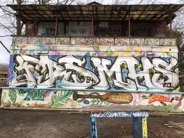 Graffiti Bombing - Photo by Tysn - frs, mhs (2019)