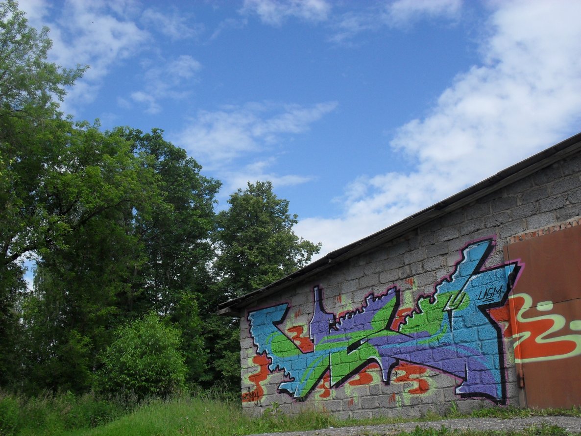 Graffiti Wall - Photo by UGMCRU - Ugm, crU (2013)